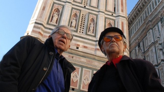 Paolo and Vittorio Taviani. Photo by Umberto Montiroli.