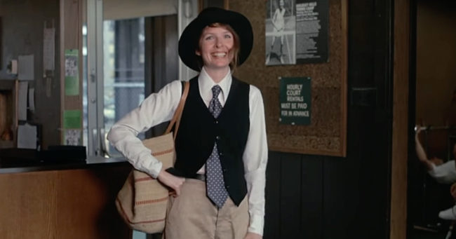 diane keaton annie hall singing