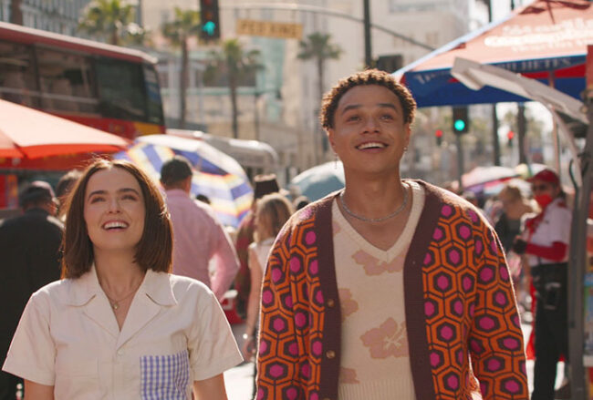 Zoey Deutch and Miles Gutierrez-Riley in Gail Daughtry and the Celebrity Sex Pass