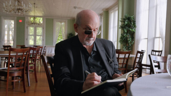 Iconoclastic Author, Iconic Comedians Kick off a Rich Documentary Fall 5 Salman Rushdie