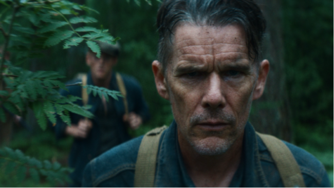Padraic McKinley's 'The Weight' Recalls Classic Westerns and Thrillers 1 Ethan Hawke in The Weight