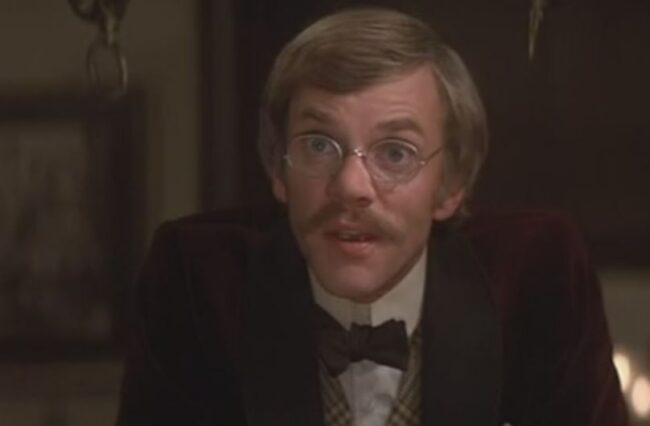 Malcolm McDowell as H.G. Wells in Time After Time